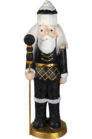 Clayre & Eef Beeld notenkraker 50 cm polyresin kerstdecoratie