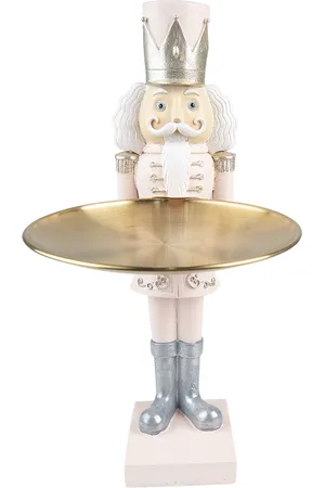 Clayre & Eef Beeld notenkraker 35 cm polyresin kerstdecoratie