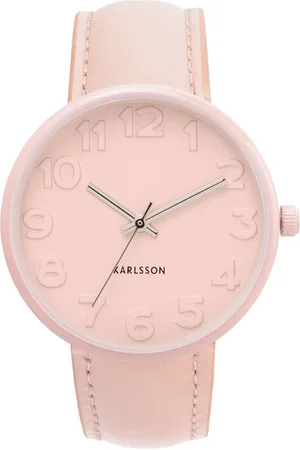 Karlsson Watch ms. pink steel zacht