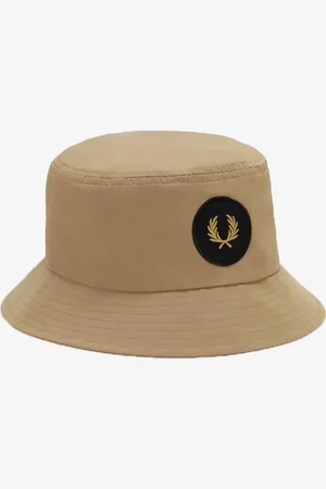 Fred Perry Laurel wreath patch bucket hat