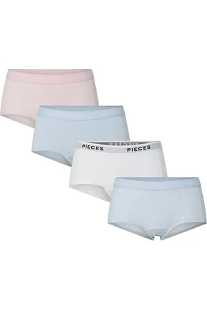 Pieces® Pclogo lady 4 pack aop/solid noos b