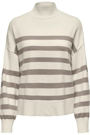 ONLY Onlbari ls highneck knt noos dessin