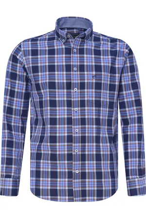 Campbell Casual overhemd met lange mouwen