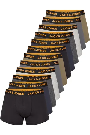JACK & JONES Heren boxershorts trunks jacsolid 12-pack multi color