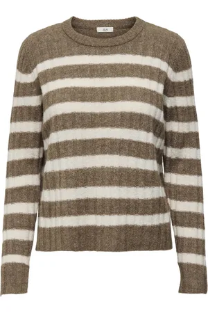 JACQUELINE DE YONG Jdymiley ls o-neck stripe pullover dessin