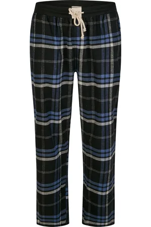 Phil & Co. Berlin Heren pyjamabroek lang geruit flanel