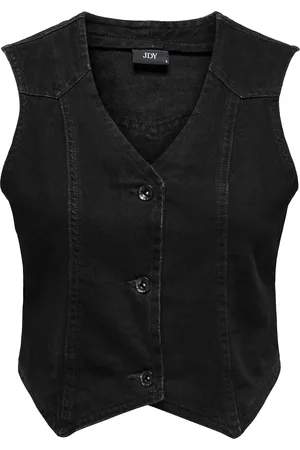 JACQUELINE DE YONG Jdycarry waistcoat dnm blk