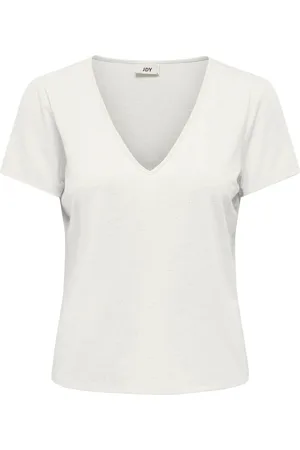 JACQUELINE DE YONG Dora dodo s/s v-neck glitter top