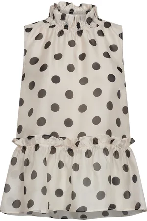 Co`Couture Cc drew dot halterneck top