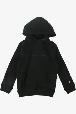 Lyle & Scott Jongens hoodie cargo pocket