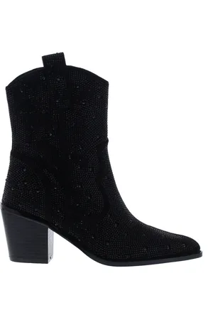 Mia & Jo Usha strass laars | dames | maat: | stof en immitatieleer