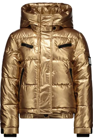 Superrebel Spicy girls metallic hooded ski jacket jack ski meisjes
