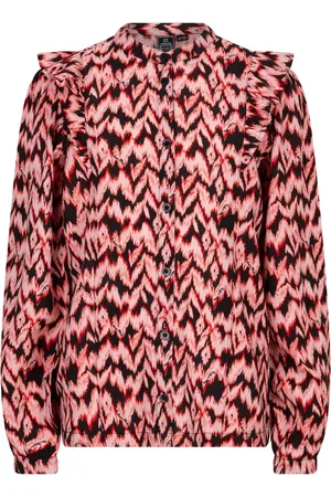 Indian Blue Jeans Meisjes shirt ls ruffel poppy