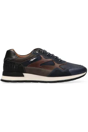 Australian Footwear Tiago blue leather