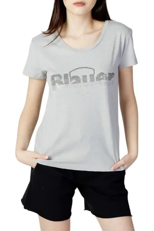 Blauer T-shirt dames
