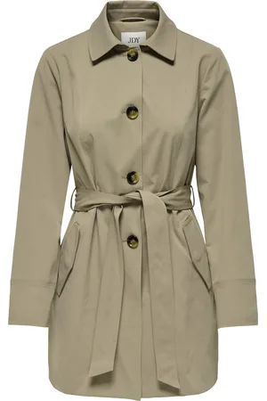 JACQUELINE DE YONG Jdyisadora trenchcoat otw hab noos taupe