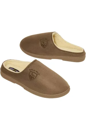 Atlas For Men Heren sherpa fleece slippers
