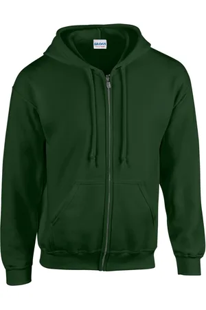 Gildan Unisex adult heavy blend full zip hoodie