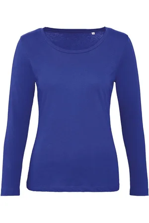 B and C Dames inspire organic t-shirt met lange mouwen