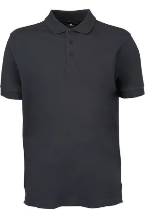 TeeJays Heren luxe stretch short sleeve polo shirt