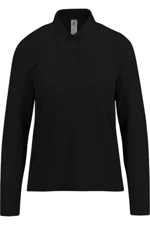 B and C Dames my polo 210 poloshirt met lange mouwen