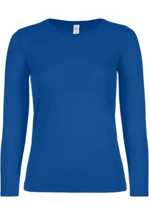 B and C Dames #e150 t-shirt met lange mouwen