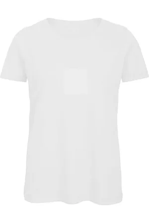 B and C B&c vrouwen/dames favoriete organic cotton crew t-shirt