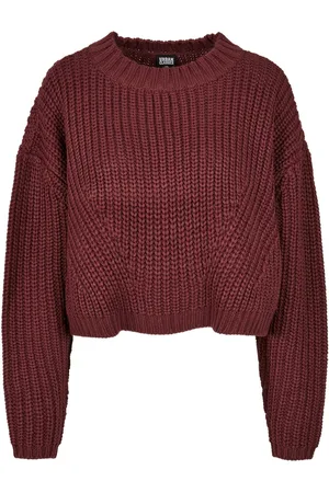 Urban classics Dames oversized sweatshirt met brede mouwen