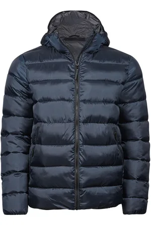 TeeJays Unisex gewatteerd lite hooded jasje voor volwassenen