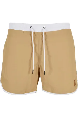 Urban classics Heren retro zwemshort
