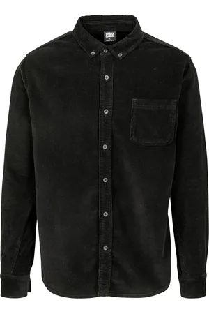 Urban classics Heren corduroy overhemd