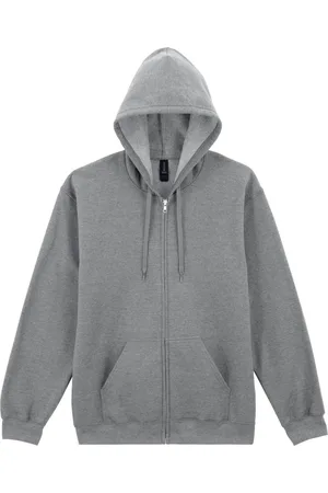 Gildan Heren softstyle midweight full zip hoodie