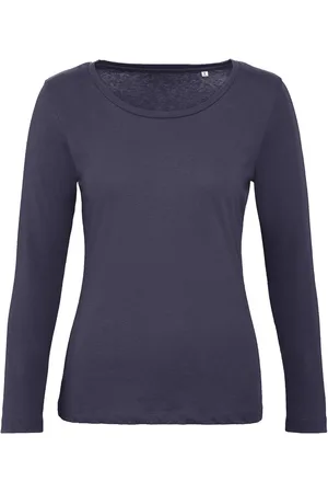 B and C Dames inspire organic t-shirt met lange mouwen