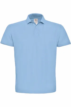 B and C B&c id.001 heren poloshirt met korte mouwen