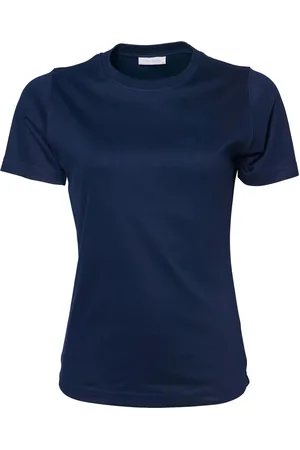 TeeJays Dames interlock t-shirt met korte mouwen
