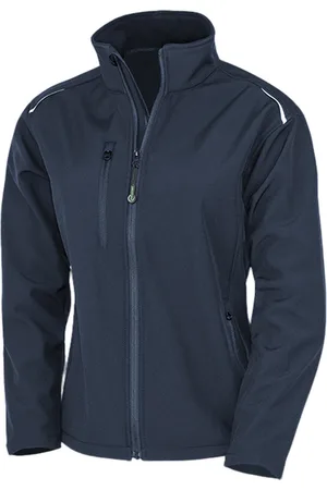 Result Dames gerecycleerd 3-laags soft shell jasje
