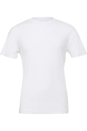 Bella + Canvas Canvas unisex jersey crew t-shirt met hals / heren t-shirt met korte mouwen