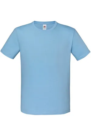 Fruit Of The Loom Effen kinder/kids iconic 150 t-shirt