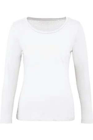 B and C Dames inspire organic t-shirt met lange mouwen