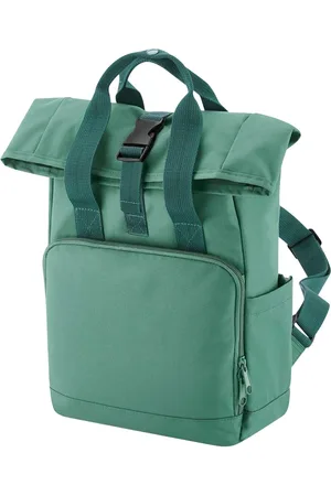 BagBase Mini gerecycleerde rugzak met dubbel handvat