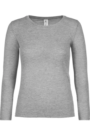 B and C Dames #e150 t-shirt met lange mouwen