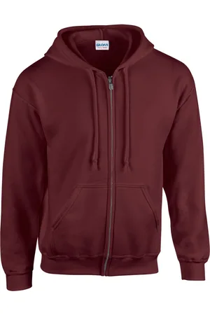 Gildan Unisex adult heavy blend full zip hoodie