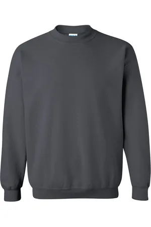 Gildan Unisex adult sweatshirt met zware mouwenhals