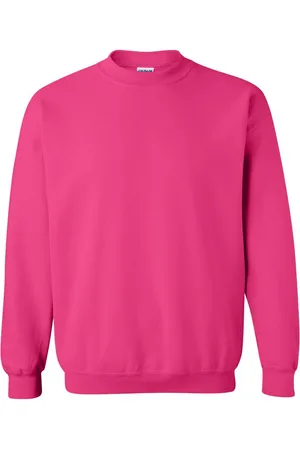 Gildan Unisex adult sweatshirt met zware mouwenhals