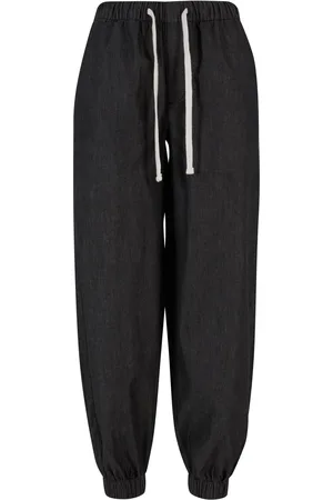 Urban classics Dames denim lichtgewicht joggingbroek