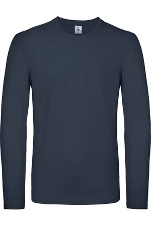 B and C Heren #e150 t-shirt met lange mouwen