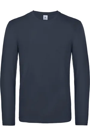 B and C Heren #e190 t-shirt met lange mouwen