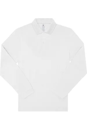 B and C Heren my polo 180 poloshirt met lange mouwen