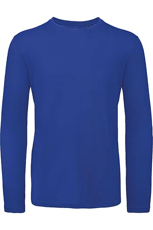 B and C Heren inspire organic t-shirt met lange mouwen