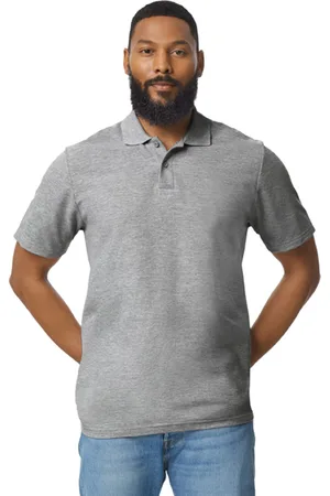 Gildan Unisex softstyle piqué poloshirt voor volwassenen